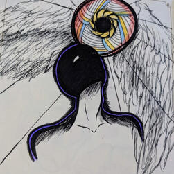 "Angelic Vent" Original Art Piece