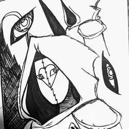 "DND Character, Tyriel The Necromancer" Original Art