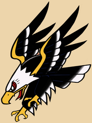 "American Trad Eagle" Digital Art