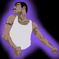 "Freddie Mercury" Digital Fan Art