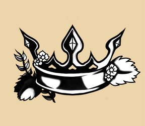 "Crown WIP" Digital Art